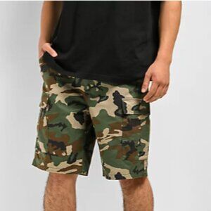 Empyre Cargo Loose Fit Camo Skate Shorts Size 36